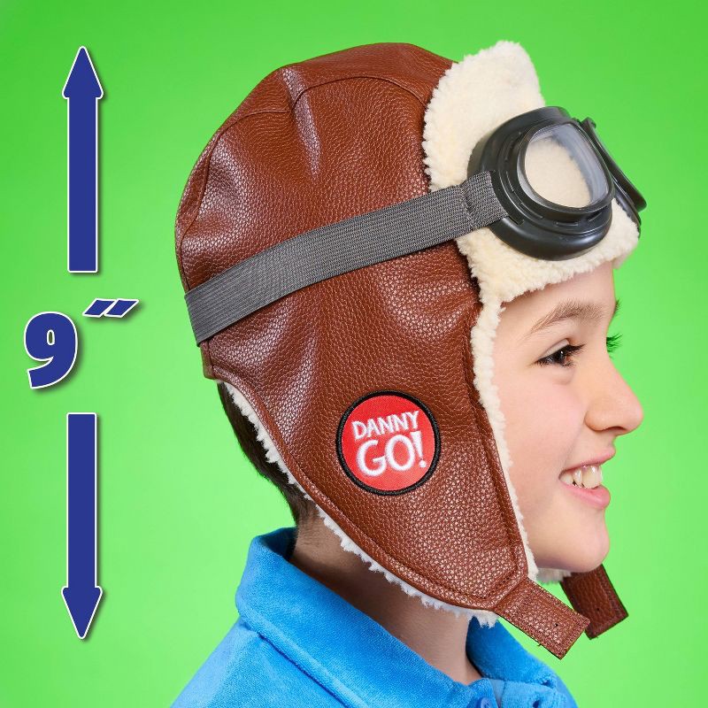 slide 5 of 6, Danny Go! Aviator Hat Pretend Play Dress-Up Hat for Preschool Kids Inspired by Danny Go! Show, 1 ct