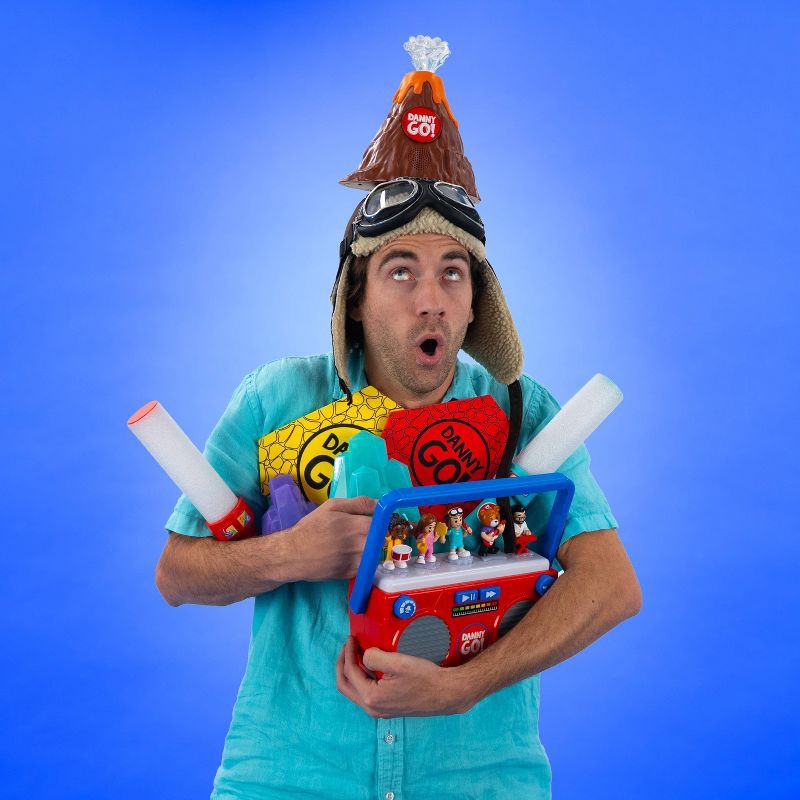 slide 6 of 6, Danny Go! Aviator Hat Pretend Play Dress-Up Hat for Preschool Kids Inspired by Danny Go! Show, 1 ct