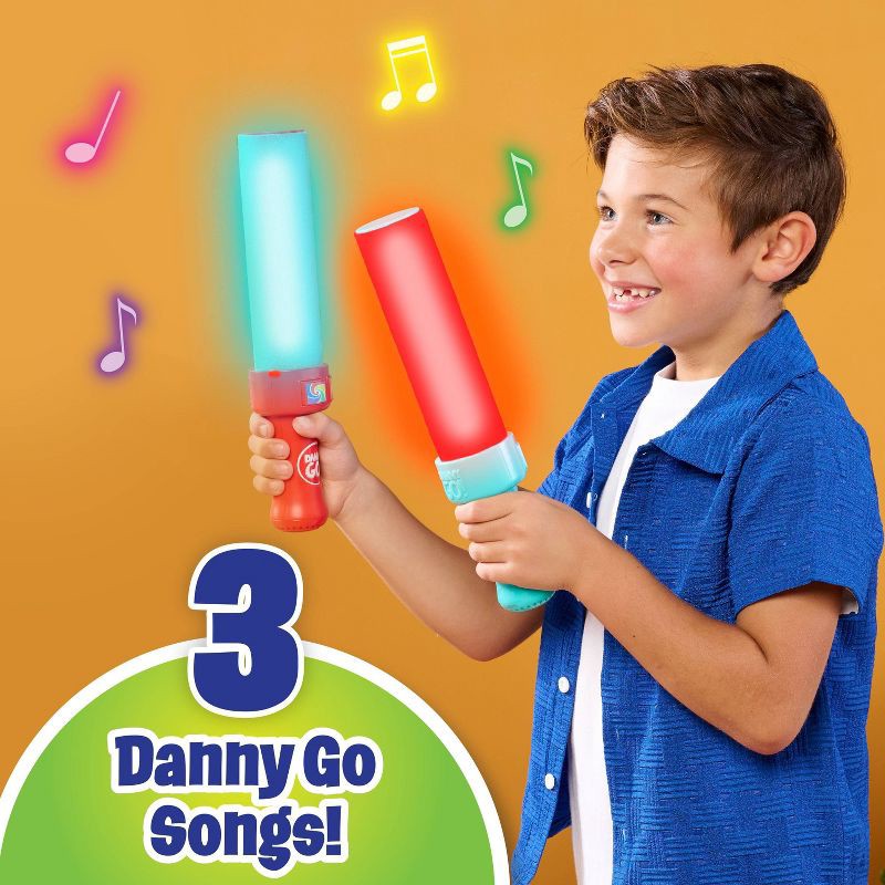 slide 3 of 7, Danny Go! Color Beat Drumsticks Light-Up Musical Drumsticks Toy for Preschool and Elementary School Kids Inspired by Danny Go! Show, 1 ct
