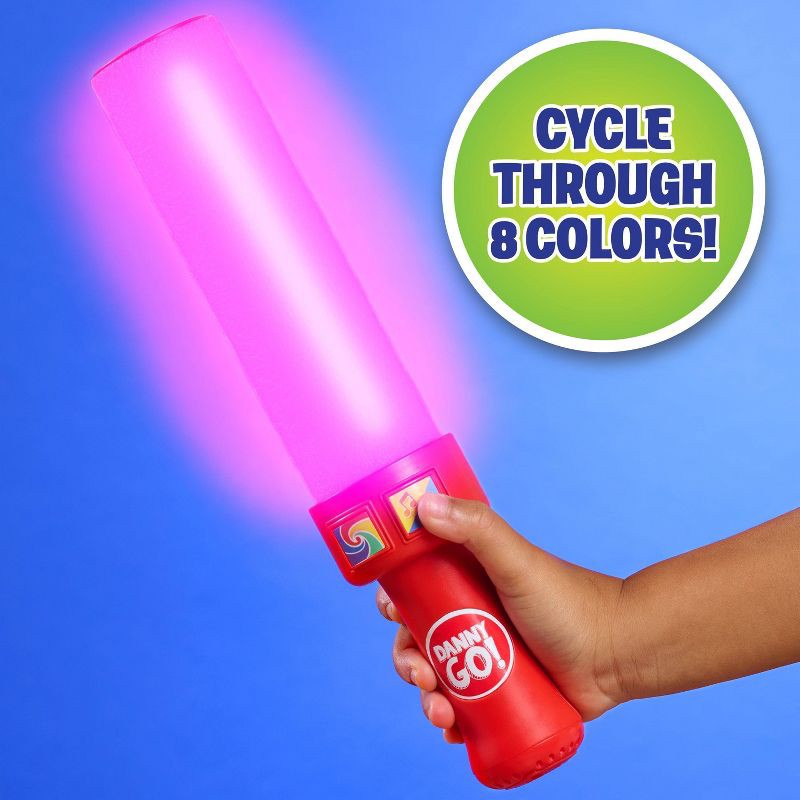 slide 5 of 7, Danny Go! Color Beat Drumsticks Light-Up Musical Drumsticks Toy for Preschool and Elementary School Kids Inspired by Danny Go! Show, 1 ct