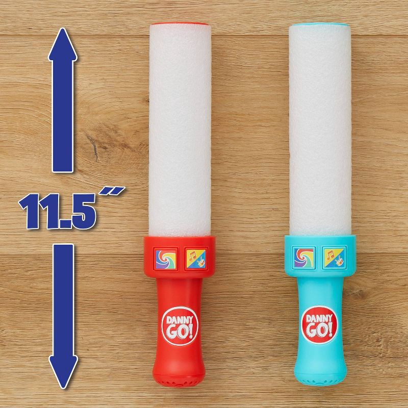 slide 6 of 7, Danny Go! Color Beat Drumsticks Light-Up Musical Drumsticks Toy for Preschool and Elementary School Kids Inspired by Danny Go! Show, 1 ct