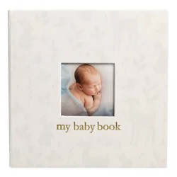 Pearhead Square Baby Memory Book - Woodland Print: Hardcover Family Relationships Book