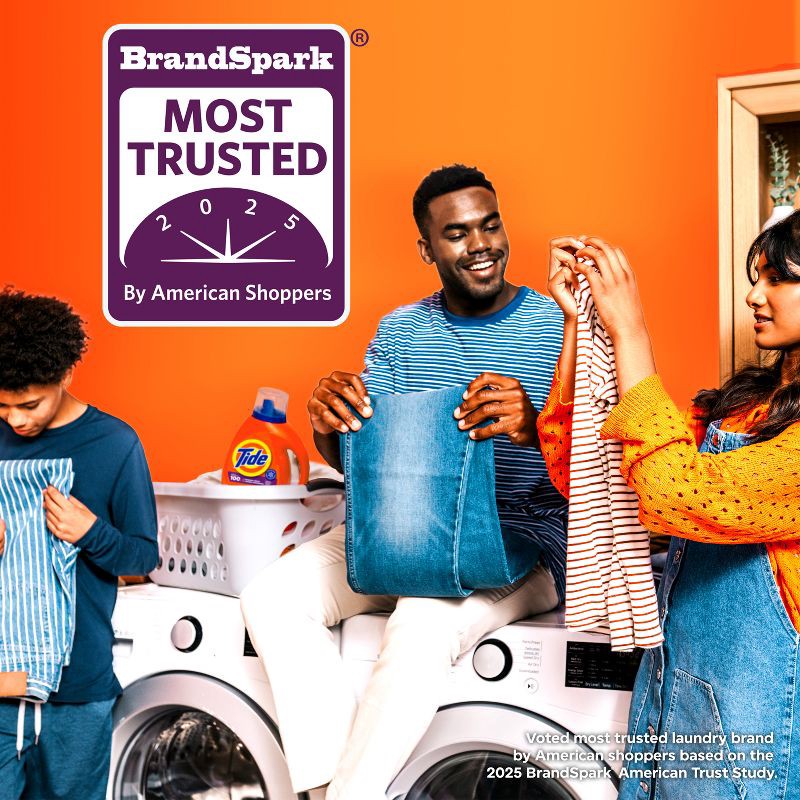 slide 9 of 14, Tide Liquid HE Spring Meadow Liquid Laundry Detergent 126 loads - 158oz, 166 fl oz