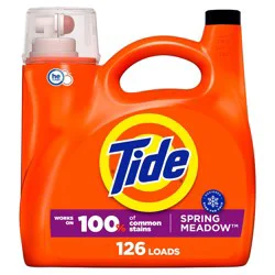Tide Liquid HE Spring Meadow Liquid Laundry Detergent 126 loads - 158oz