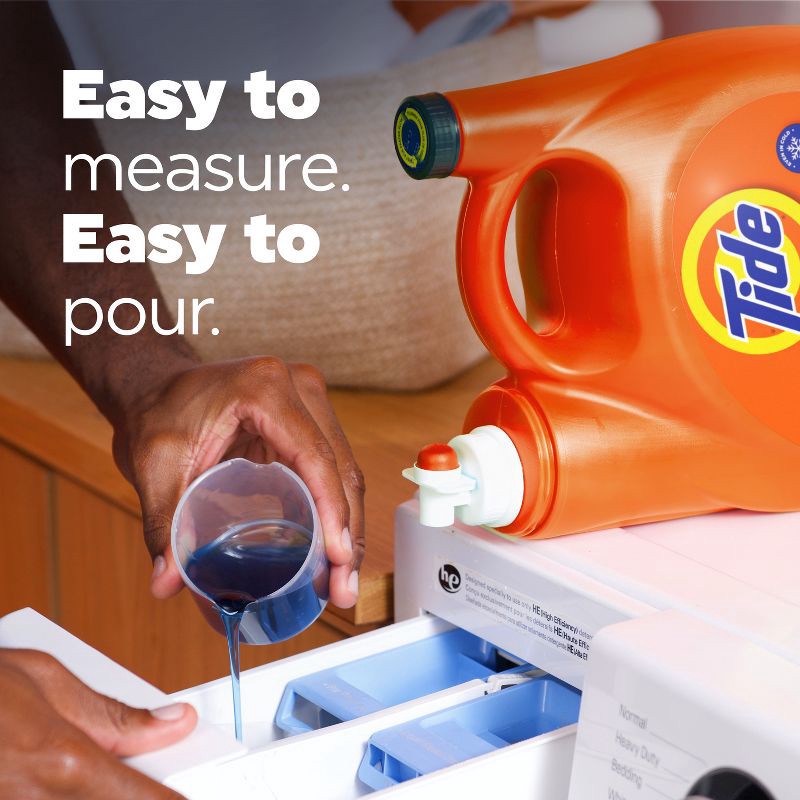 slide 10 of 14, Tide Original HE Deep Cleaning Concentrated Liquid Laundry Detergent Soap 126 Loads - 158 fl oz, 166 fl oz