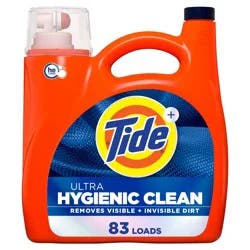 Tide Liquid Hygienic Clean Original Liquid Laundry Detergent 83 Loads - 117 fl oz