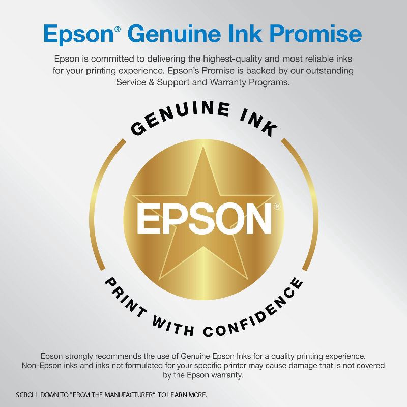 slide 6 of 7, Epson EcoTank ET-2980 Wireless All-in-One Color Supertank Printer - White: Automatic 2-Sided Printing, Borderless Photos, Print From Mobile Device, 1 ct