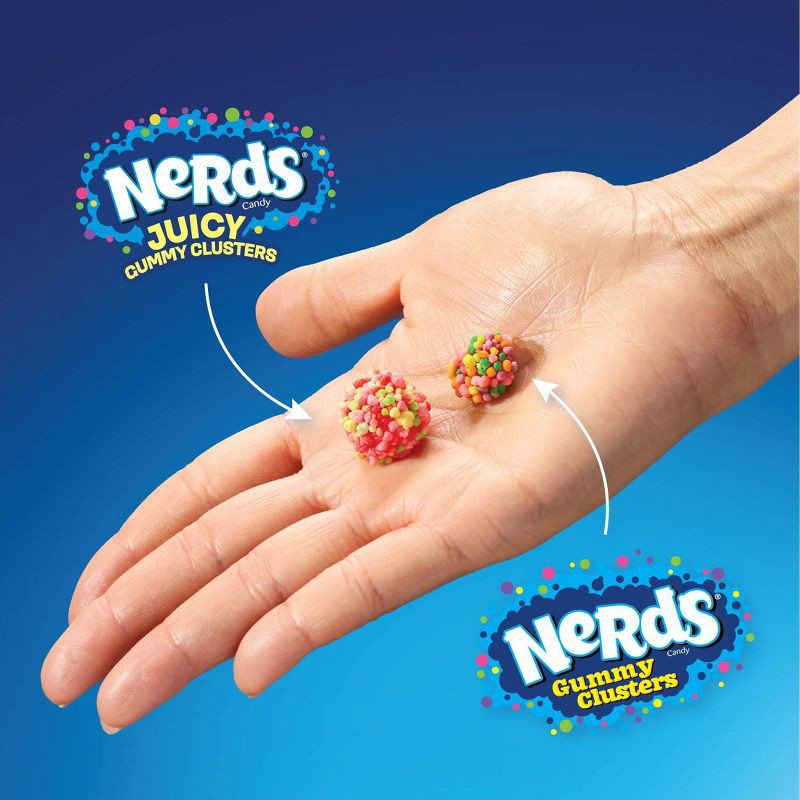 slide 5 of 10, Nerds Juicy Gummy Cluster Candies - 7.15oz, 7.15 oz