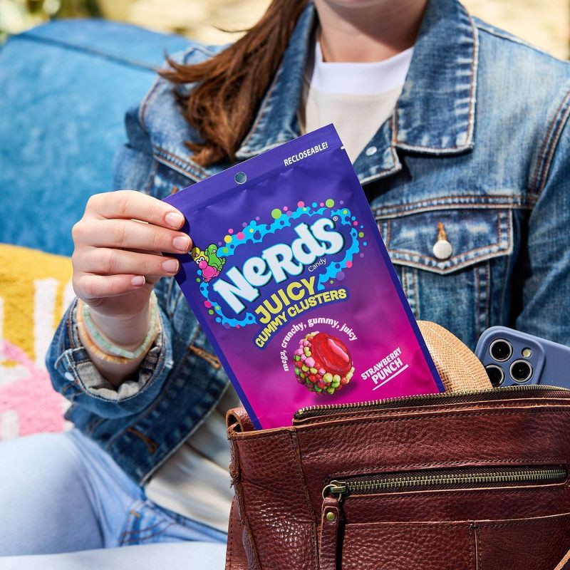 slide 6 of 10, Nerds Juicy Gummy Cluster Candies - 7.15oz, 7.15 oz