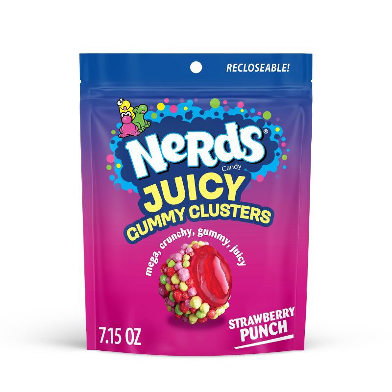 slide 1 of 10, Nerds Juicy Gummy Cluster Candies - 7.15oz, 7.15 oz