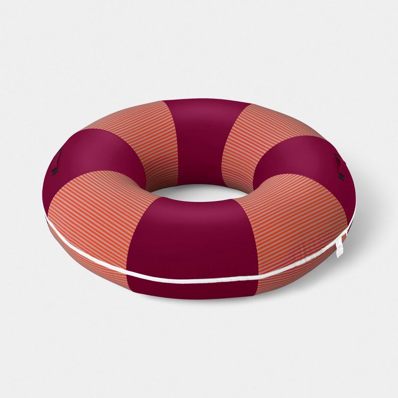 slide 1 of 4, 48" Pool Tube with Fabric Cover Inner Tube - Sun Squad™, 1 ct