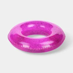 36" Glitter Pool Inner Tube - Sun Squad™ Pink