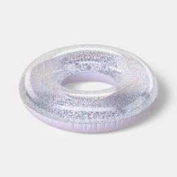 36" Tube Glitter Inner Tube - Sun Squad™ Lavender