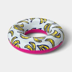 31'' Tube Banana Print-Novelty Float - Sun Squad™ Blue