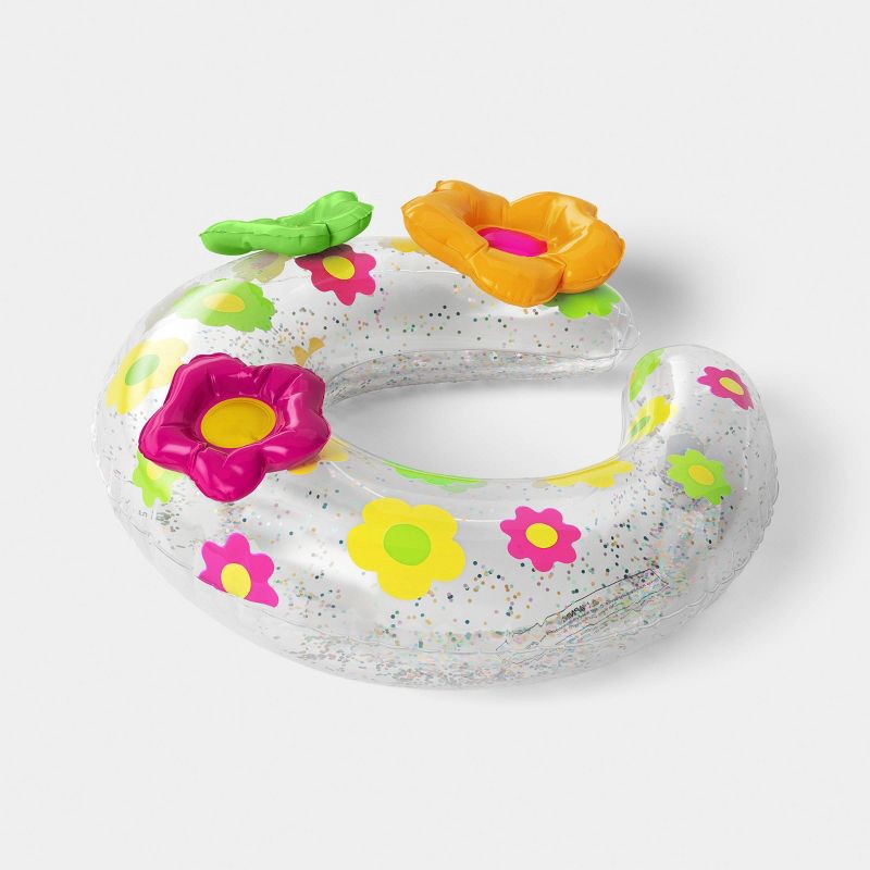 slide 1 of 4, Split Ring Flower Novelty Float - Sun Squad™, 1 ct