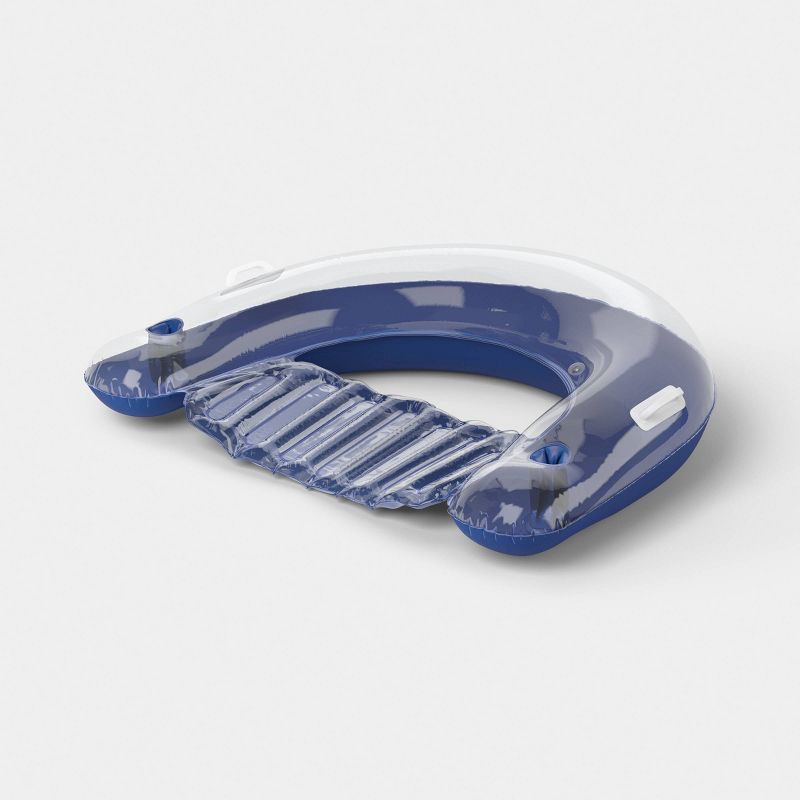slide 1 of 4, Chill Out Blue Inner Tube - Sun Squad™ Blue, 1 ct