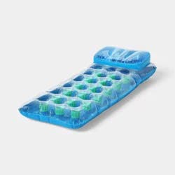 Pocket Lounge Pool Lounger - Sun Squad™ Blue