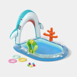 Shark Play Center Inflatable Water Park - Sun Squad™