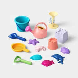 Sand Tool Set with Bag Sand Toy - 15pc - Sun Squad™
