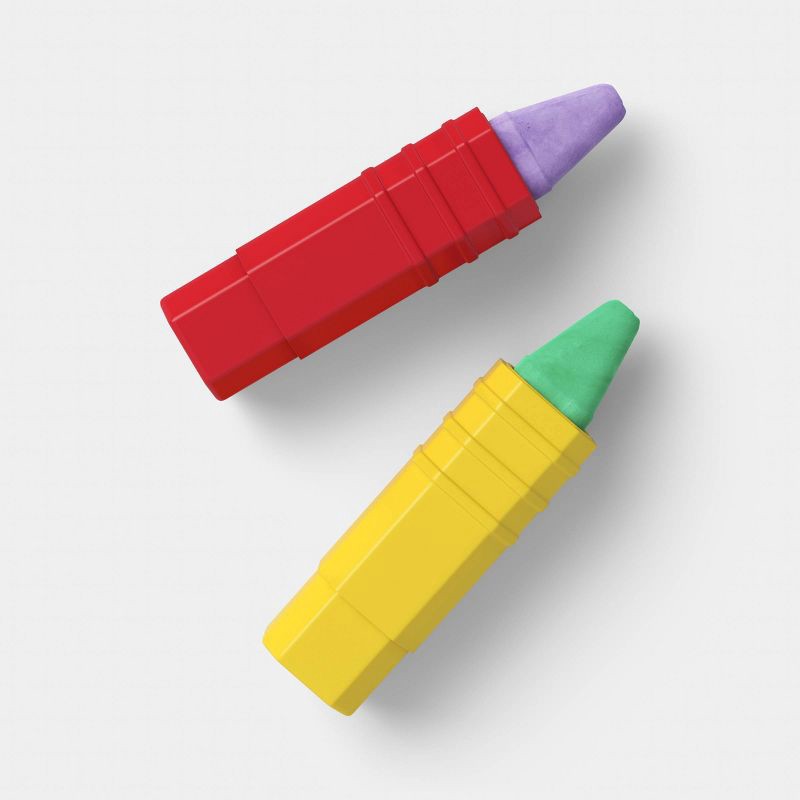 slide 2 of 3, 45pc Chalk Set with Holder - Sun Squad™™, 45 ct