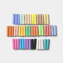 50pc Washable Chalk Set - Sun Squad™