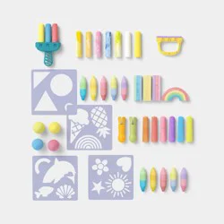 40pc Chalk Bucket with Accessories - Sun Squad™
