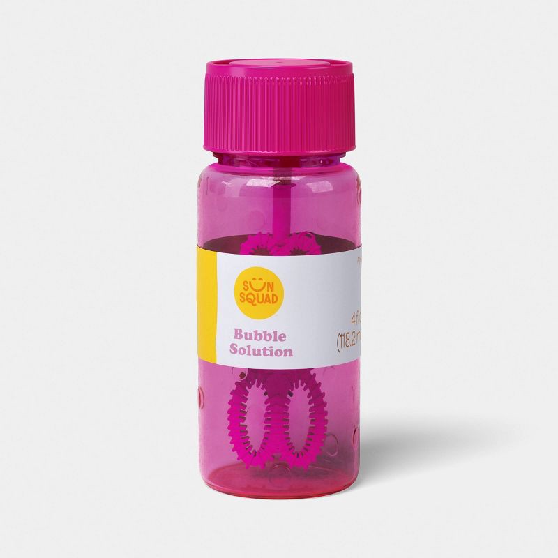slide 2 of 2, 6pk 4oz Bubble Solution Bottles Bubble Toy - Sun Squad™, 6 ct; 4 oz