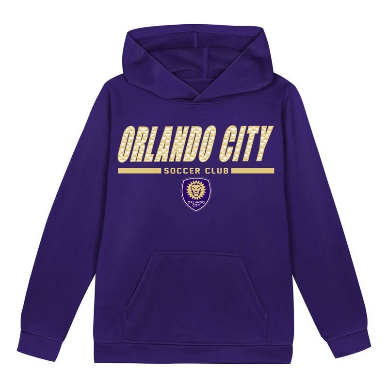 slide 1 of 1, MLS Orlando City SC Boys' Hooded Sweatshirt - XS, 1 ct