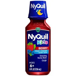 NyQuil Kids' Syrup - Dextromethorphan - Berry - 8 fl oz