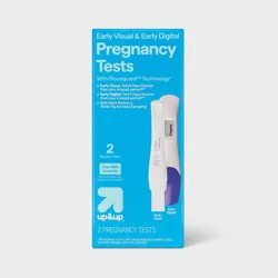 Early Pregnancy Test Visual + Digital Combo Kit - 2ct - up&up™