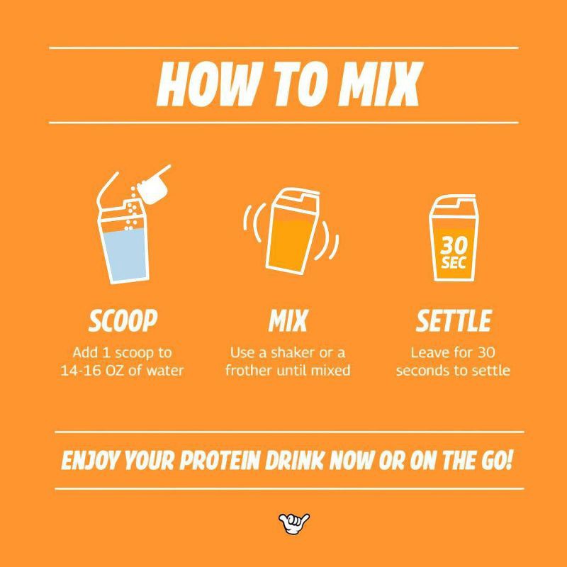 slide 6 of 7, Seeq Clear Protein Powder - Mango Pineapple - 15 Servings - 14.8oz, 15 servings, 14.8 oz