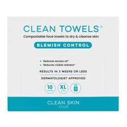 Clean Skin Club Blemish Control Towels - XL - 10ct