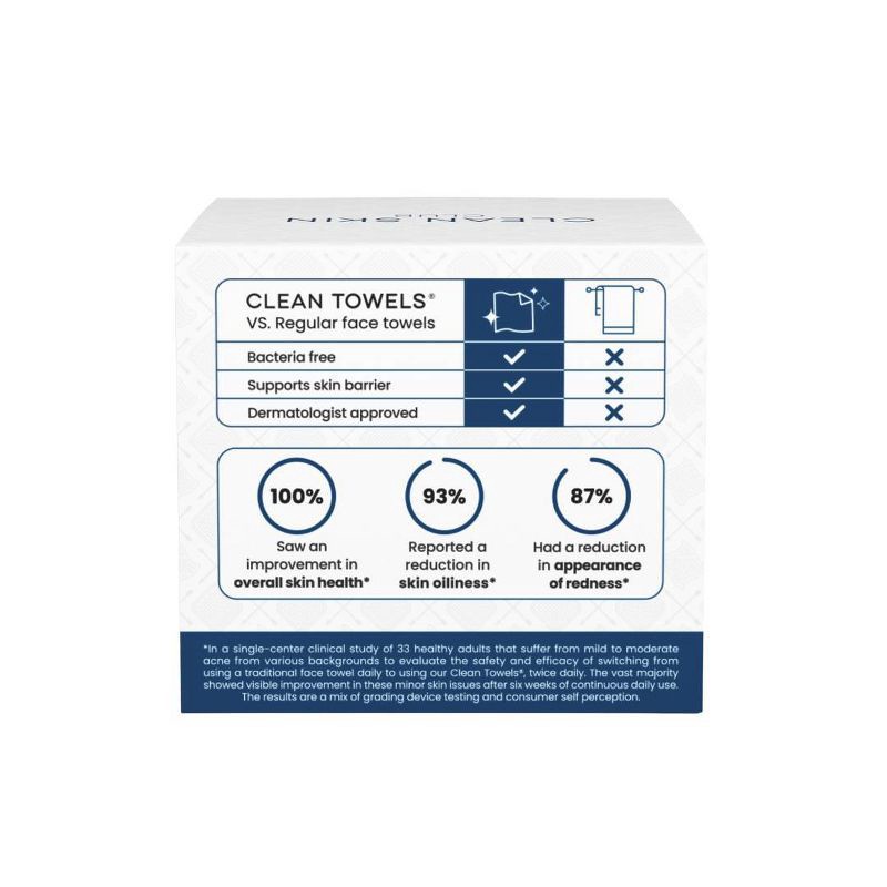 slide 2 of 11, Clean Skin Club Towels - 35ct, 35 ct