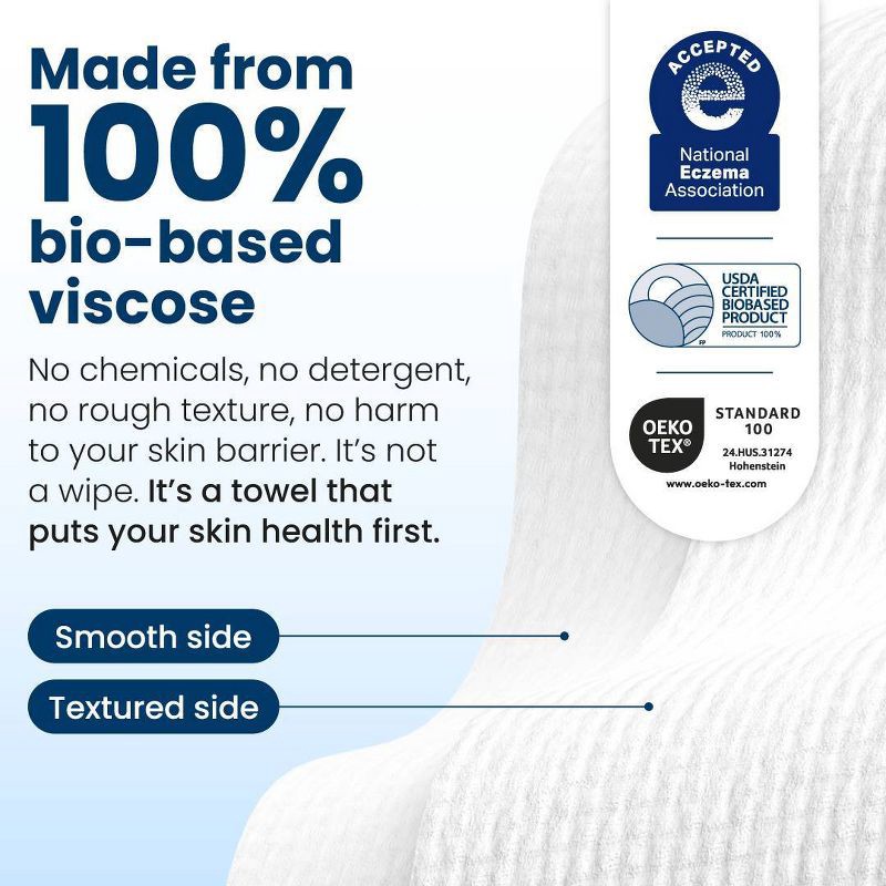 slide 7 of 11, Clean Skin Club Towels - 35ct, 35 ct