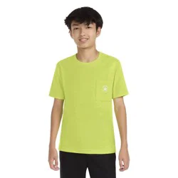 Converse® Boys' Short Sleeve Slub Jersey Pocket T-Shirt - Green M