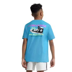 Converse® Boys' Short Sleeve Front and Back Graphic T-Shirt - Blue L