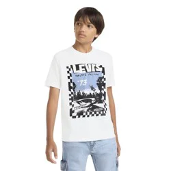 Levi's® Boys' Short Sleeve Skate Graphic T-Shirt - White XS