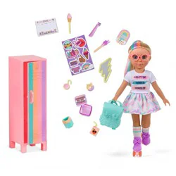 Glitter Girls 14" Doll Marlo & GG School Locker Playset