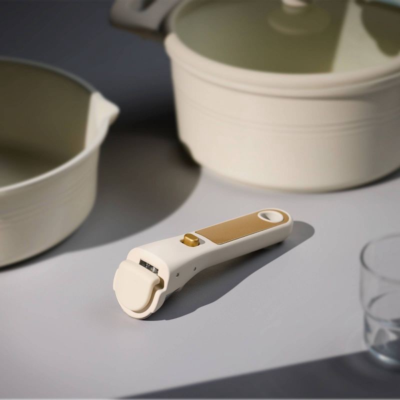 slide 3 of 5, Carote 7.5" Detachable Handle White, 1 ct