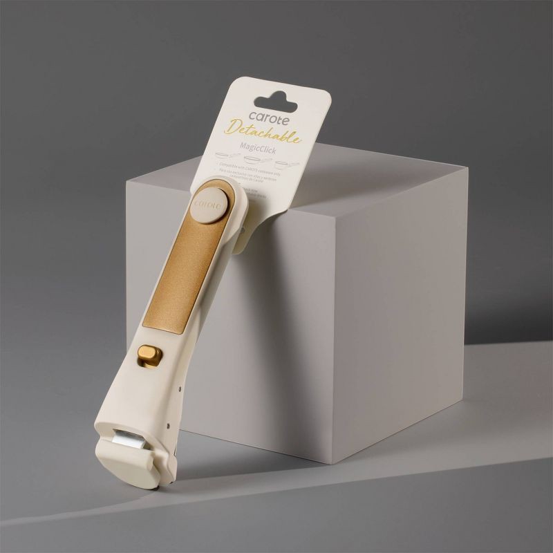 slide 5 of 5, Carote 7.5" Detachable Handle White, 1 ct