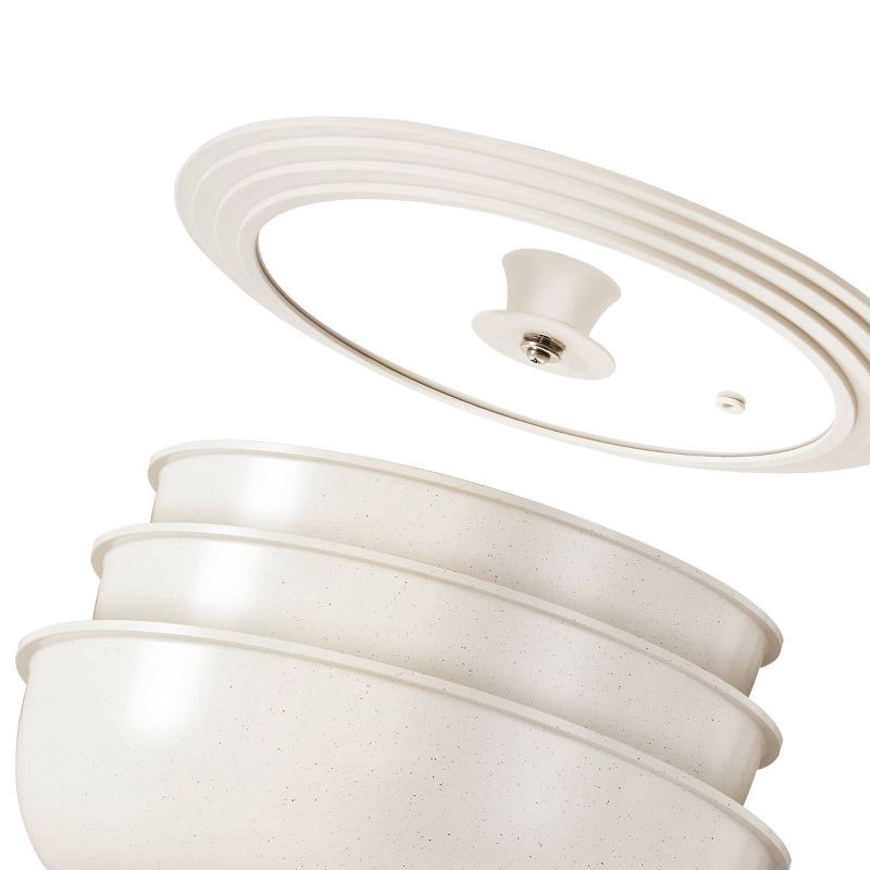 slide 2 of 6, Carote 11.5" Universal Lid White, 1 ct