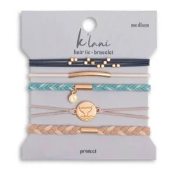 K'lani Hair Tie Bracelets - Protect - 5ct