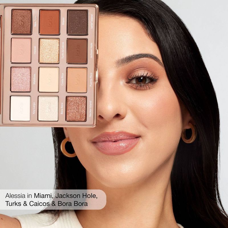 slide 3 of 8, tarte Eyeshadow #trippinwithtarte Amazonian Clay Palette - 0.55oz - Ulta Beauty, 0.55 oz