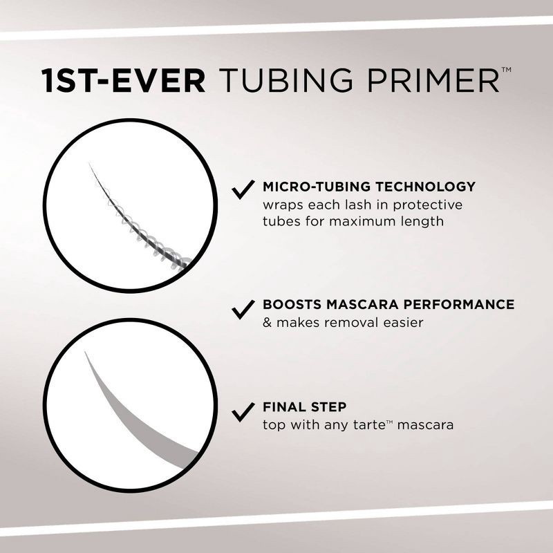 slide 6 of 8, tarte Makeup Setters and Primers Full-size Tubing Lash Primer - 0.27 fl oz - Ulta Beauty, 0.27 fl oz