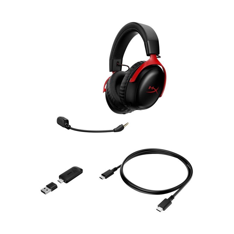 slide 8 of 12, HyperX Cloud III S Wireless Gaming Headset, 1 ct