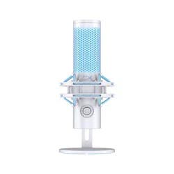 HyperX Quadcast 2 USB Condenser Gaming Microphone for PC - White: Personal Computer Accessory Set