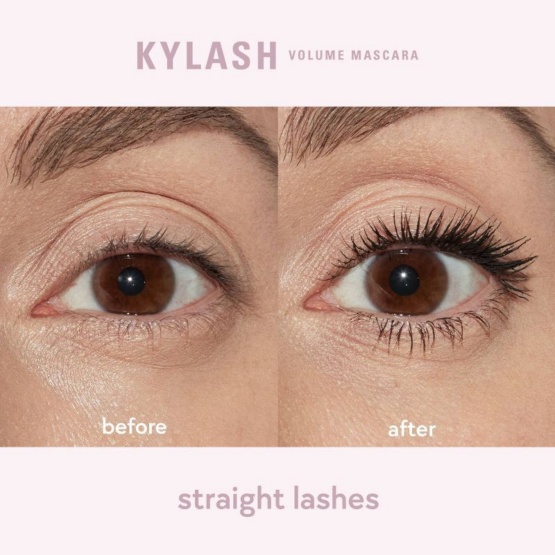 slide 4 of 9, Kylie Cosmetics Mascara Kylash Mascara - Black - Full Size - 0.4 fl oz - Ulta Beauty, 0.4 fl oz