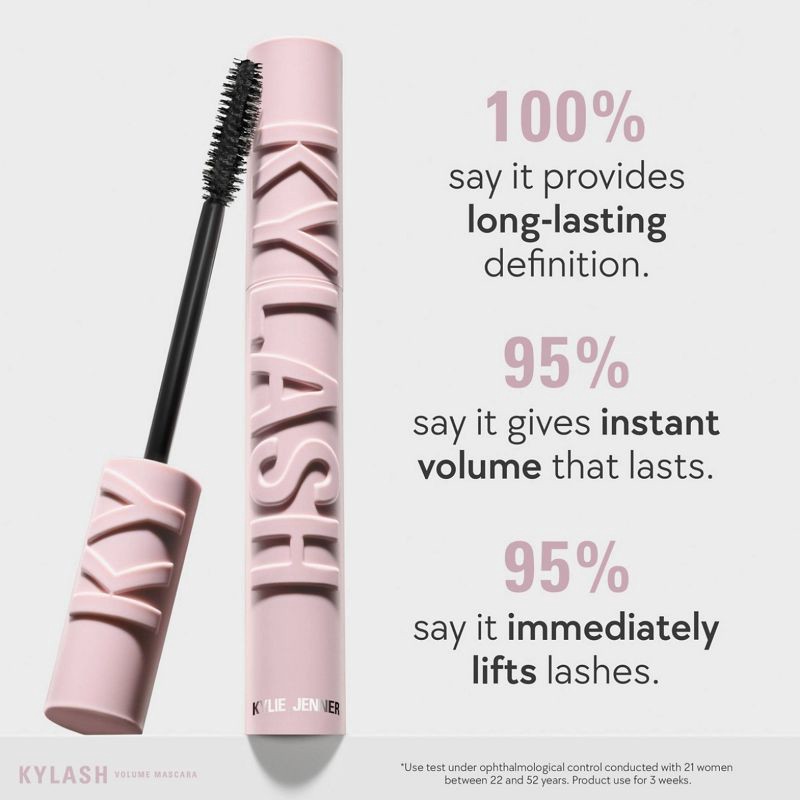slide 6 of 9, Kylie Cosmetics Mascara Kylash Mascara - Black - Full Size - 0.4 fl oz - Ulta Beauty, 0.4 fl oz
