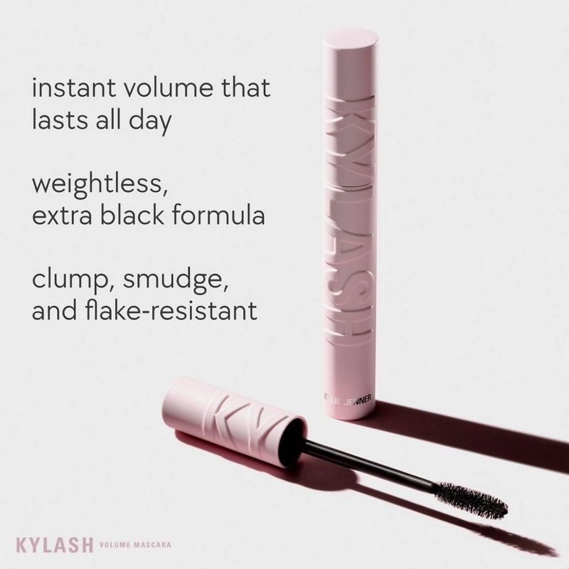 slide 7 of 9, Kylie Cosmetics Mascara Kylash Mascara - Black - Full Size - 0.4 fl oz - Ulta Beauty, 0.4 fl oz