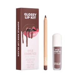 Kylie Cosmetics Lip Makeup Glossy Lip Kit Espresso - 0.14 fl oz - Ulta Beauty: Moisturizing, Shine Enhancing, Medium Tones, Liquid